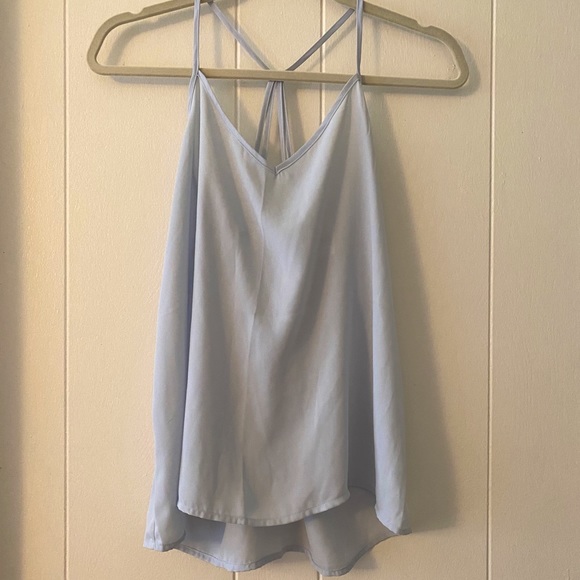 Abercrombie & Fitch Tops - Light blue sheer top